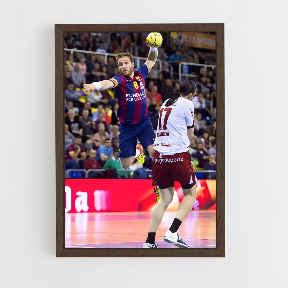 Poster Volée de Maître – affiche Handball (vue 5)